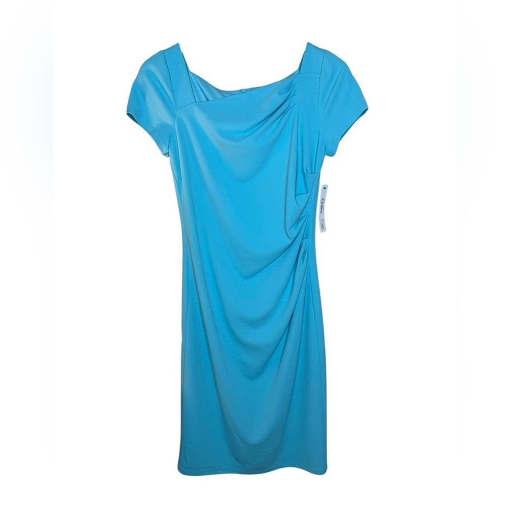 NWT Maggy London cap sleeve sheath dress size 10 - Picture 2 of 9